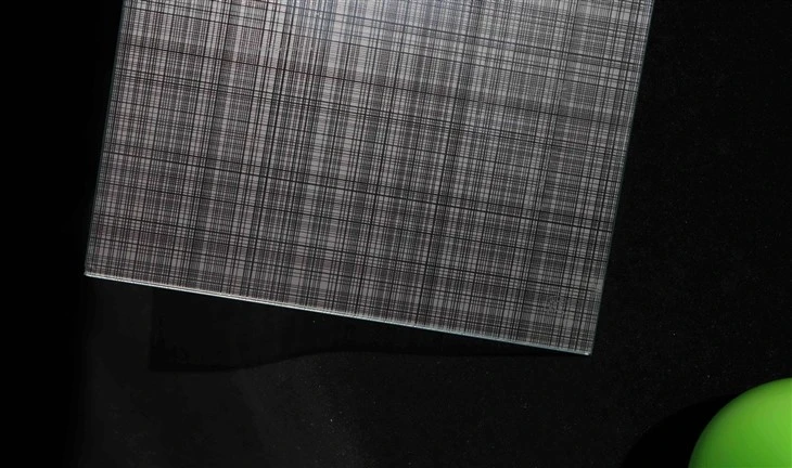 Oil-Sand Float Glass With Pattern